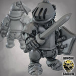Badger Folk Knights with Swords and Shields - Image 3
