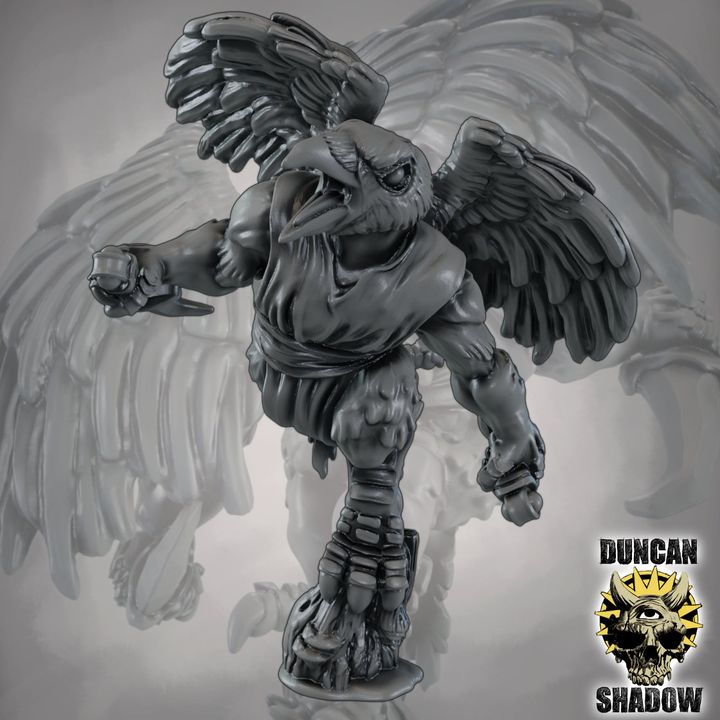 Winged Crow Folk with Daggers - Image 3