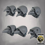 Crow Hooded Heads - Image 1