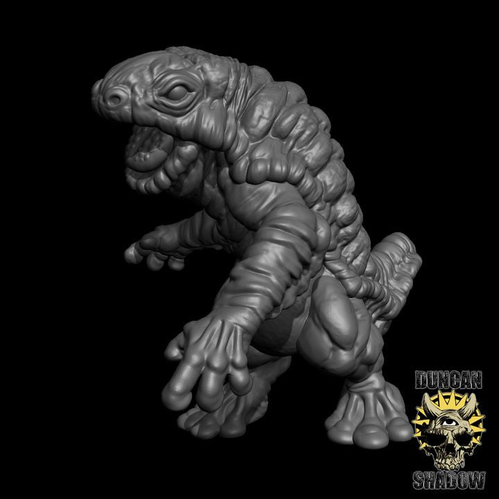 GULPERS (Pair) Fallout Creature | Resin Miniature | DnD | Tabletop Gaming | Pathfinder