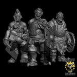 Thugs With Hand Weapons x3 Resin Miniature Models for DnD | Tabletop Gaming
