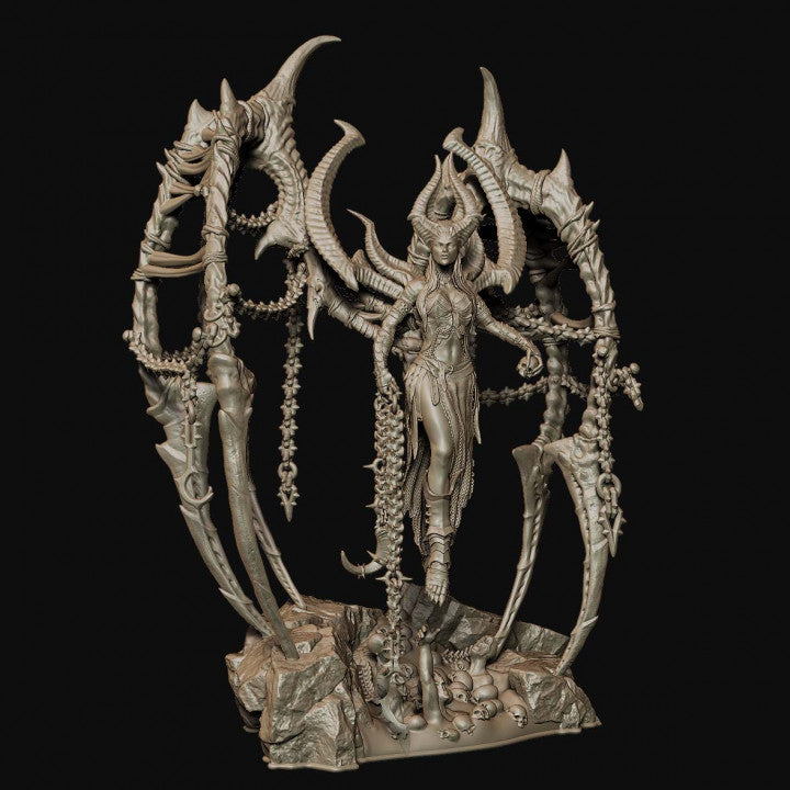 Forgotten Ancients - Cyndea, Cerebus and The Forsaken | 9-11 Inch Resin Model Miniatures