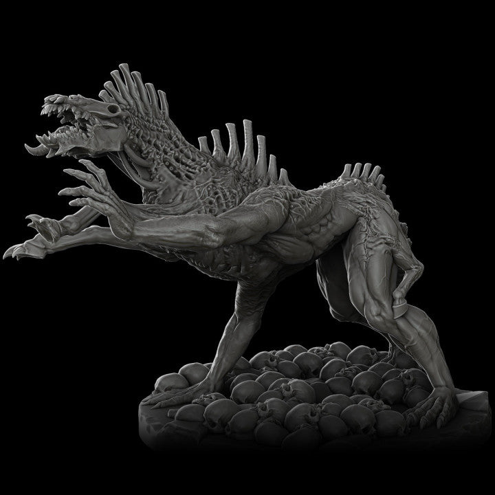 GHOUL MARE - 3D Miniature Model | Dungeons and Dragons | Pathfinder | RPG