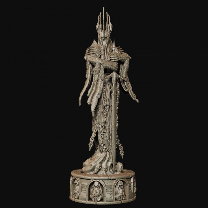 Forgotten Ancients - Cyndea, Cerebus and The Forsaken | 9-11 Inch Resin Model Miniatures