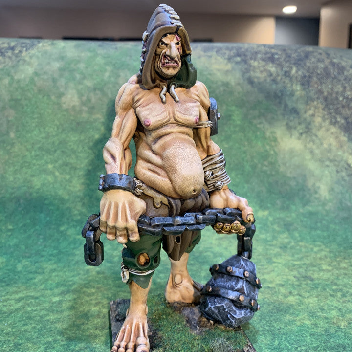 Giant with Flail Resin Miniature for DnD | Tabletop Gaming