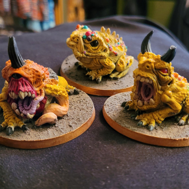 Plague Toads Resin Miniature for DnD | Tabletop Gaming