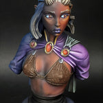 Tiefling Bust Resin Miniature for DnD | Tabletop Gaming