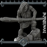 PAPINIJUWARI Giant Resin 3D Printed Fantasy Miniature D&D Tabletop RPG