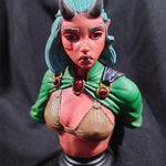 Tiefling Bust Resin Miniature for DnD | Tabletop Gaming