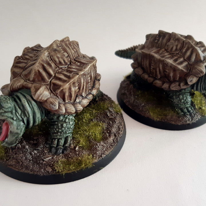 Giant Snapping Turtles Resin Miniature for DnD | Tabletop Gaming