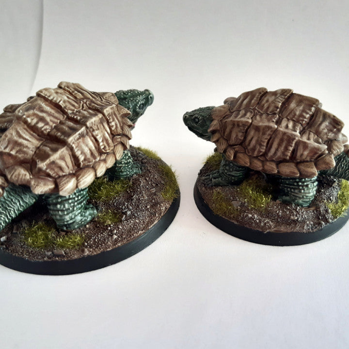 Giant Snapping Turtles Resin Miniature for DnD | Tabletop Gaming