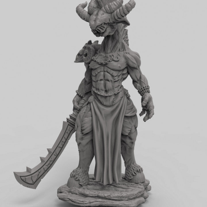 Tikbalan resin miniature - view 4