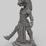 Tikbalan resin miniature - alternate angle