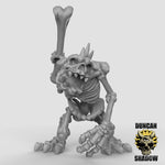 Skeleton River Trolls - Resin Miniature for DnD & Warhammer | 28mm/32mm