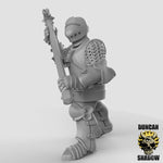 Man at Arms Knights with warhammer's - Resin Miniature for DnD & Warhammer | 28mm/32mm