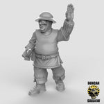 Town Guards with Daggers - Resin Miniature for DnD & Warhammer | 28mm/32mm