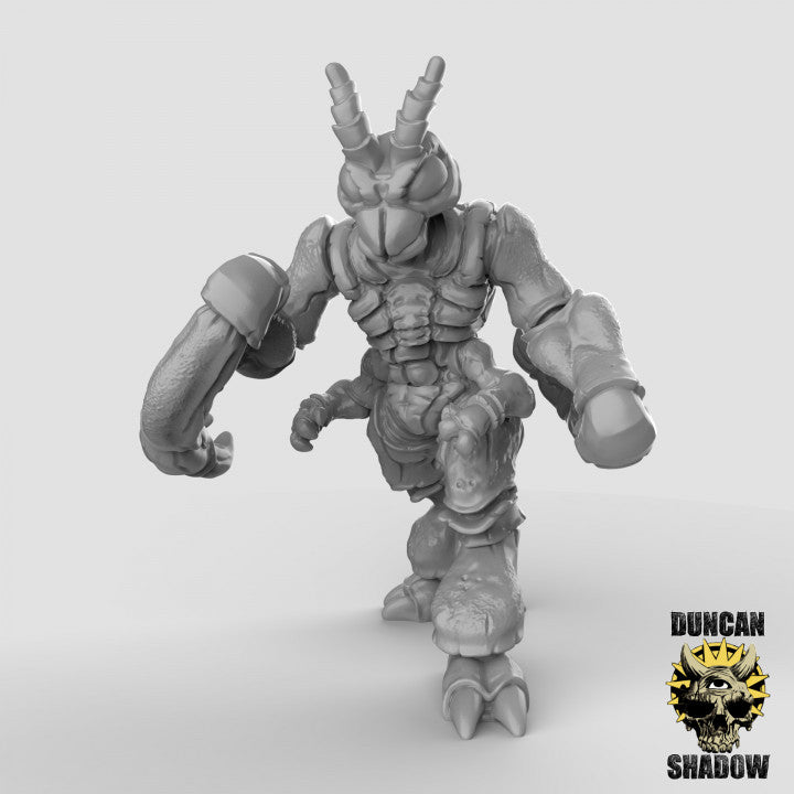 Thri-Kreen Mantis arms resin miniature - view 4