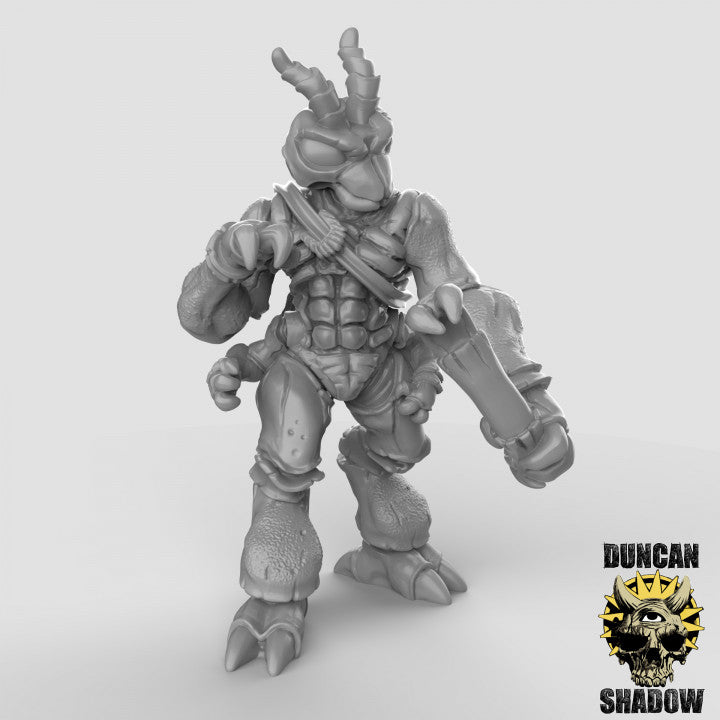 Thri-Kreen with bows - Resin Miniature for DnD & Warhammer | 28mm/32mm