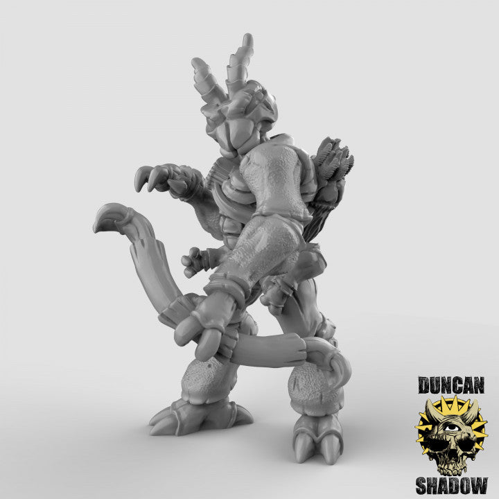 Thri-Kreen with bows - Resin Miniature for DnD & Warhammer | 28mm/32mm