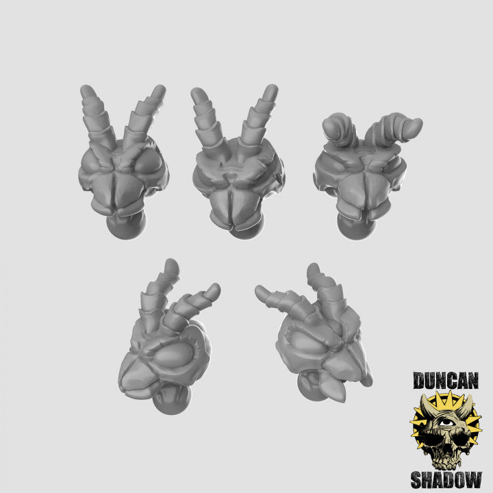 Thri-Kreen Multipart Kit - Customisable Resin Miniatures | DnD & Warhammer | 28mm