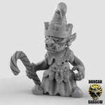 Christmas Goblins - 3 Poses resin miniature - detail view