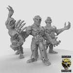Ghouls Claws - 3 Poses - Resin Miniatures for DnD & Warhammer | 28mm/32mm
