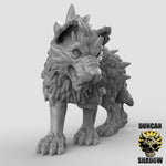 Dire Wolves - Resin Miniature for DnD & Warhammer | 28mm/32mm