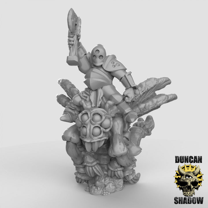 15mm Plague Knight on Demonic Flys - Image 10