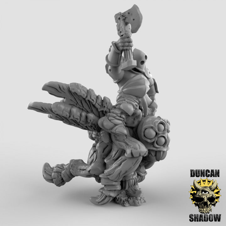 15mm Plague Knight on Demonic Flys - Image 4