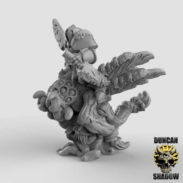 15mm Plague Knight on Demonic Flys - Image 6