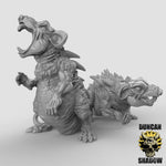 Dire Rats - 2 Poses resin miniature - detail view