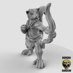 Lemur Folk with Bows - 3 Poses - Resin Miniatures for DnD & Warhammer | 28mm/32mm
