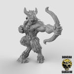 Beastmen with Bows - Resin Miniature for DnD & Warhammer | 28mm/32mm