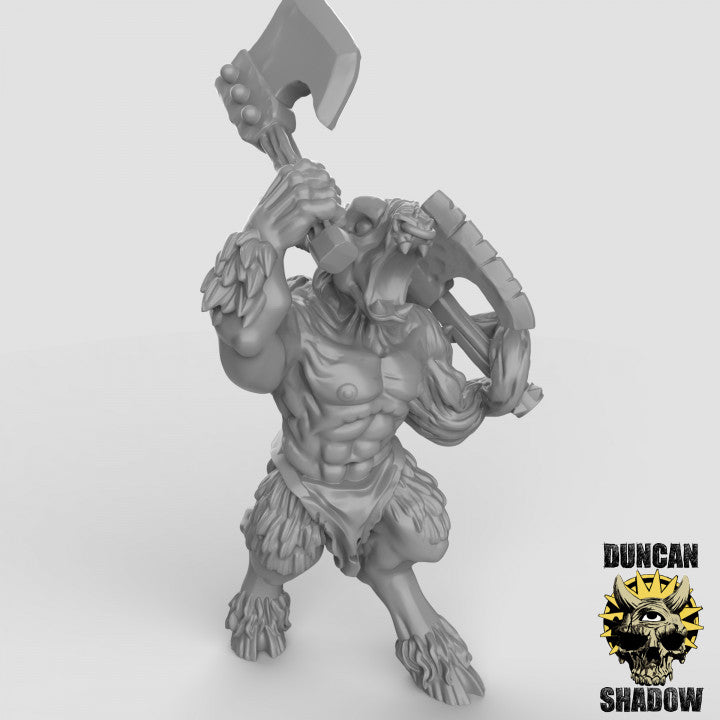 Beastmen Mutants - Resin Miniature for DnD & Warhammer | 28mm/32mm