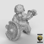 Zombie Halflings with Hand Weapons - Resin Miniature for DnD & Warhammer | 28mm/32mm