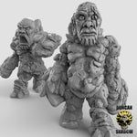 Earth Golem/Elemental resin miniature for DnD and tabletop RPGs