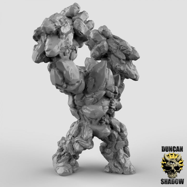 Earth Elementals - Resin Miniature for DnD & Warhammer | 28mm/32mm