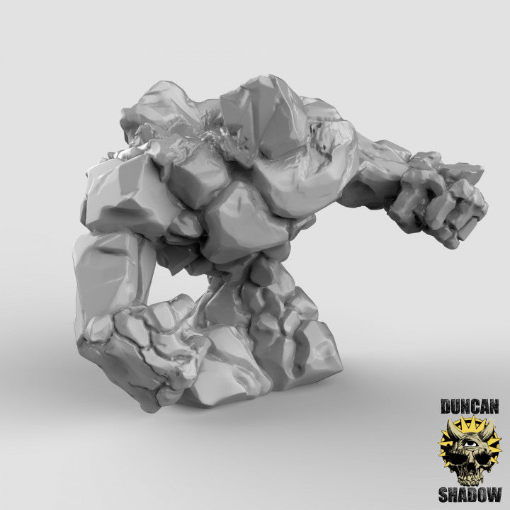Small Earth Elementals - Resin Miniature for DnD & Warhammer | 28mm/32mm