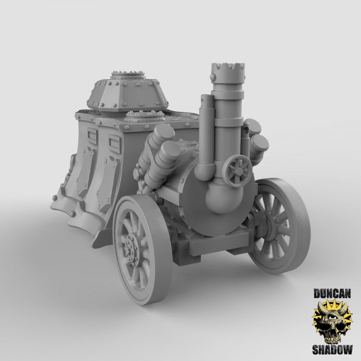 Steam Tank - Resin Miniature for DnD & Warhammer | 28mm/32mm