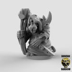 15mm Plague Monks with Staffs - Image 6