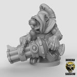 15mm Rat Folk with ChainGun - Image 4