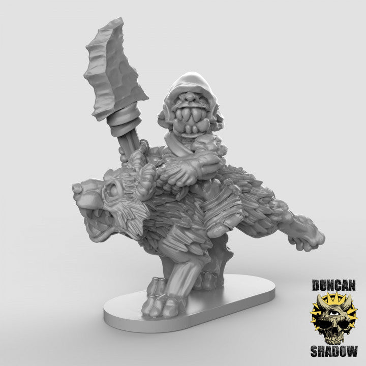 15mm Goblin Wolf Riders - Image 2