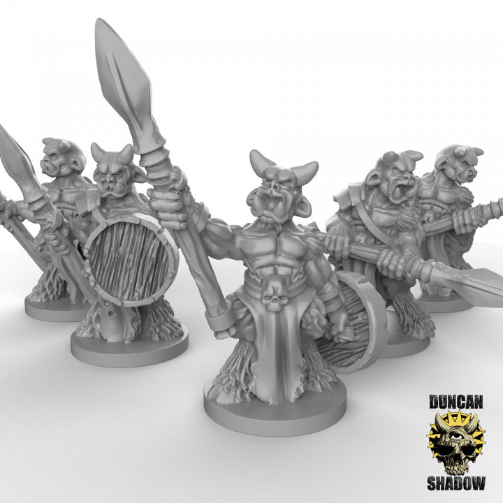 15mm Ungor with Spears - Image 1