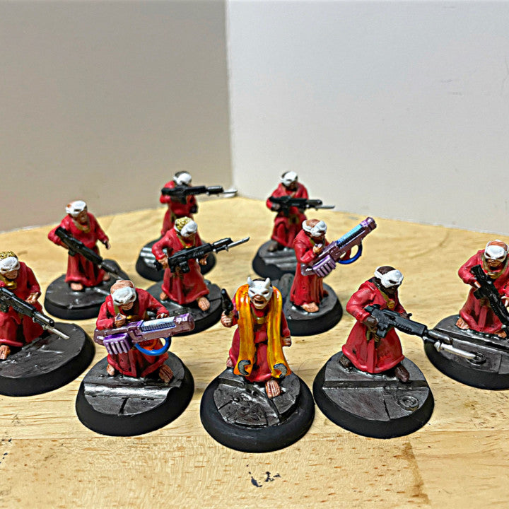 Cultists Multi Part Kit Resin Models for Dungeons & Dragons & Board RPGs