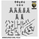 Woodland Animal Folk Multipart Kits - Resin Miniatures for DnD | Tabletop Gaming