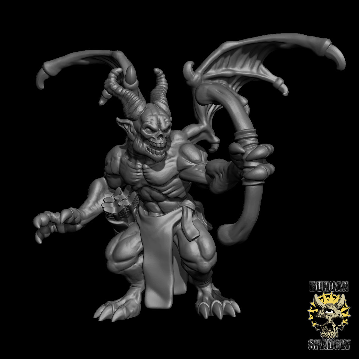 Imps with Bows x3 Resin Miniature Models for DnD | Tabletop Gaming I Halloween