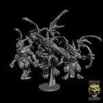 Imps with Bows x3 Resin Miniature Models for DnD | Tabletop Gaming I Halloween