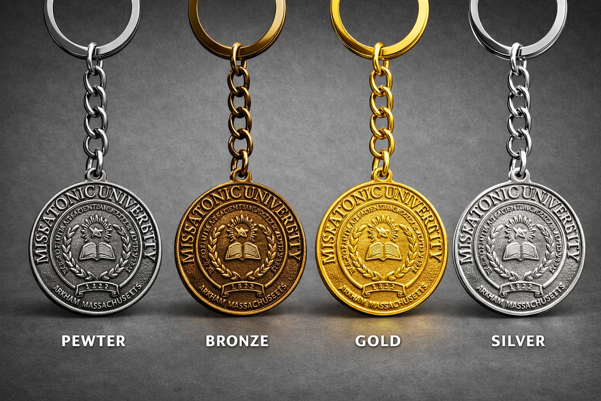 Miskatonic University Keyring – Lovecraftian Collectible Keychain Gift