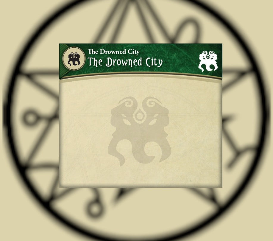 The Drowned City Arkham Horror LCG Deck Box Dividers