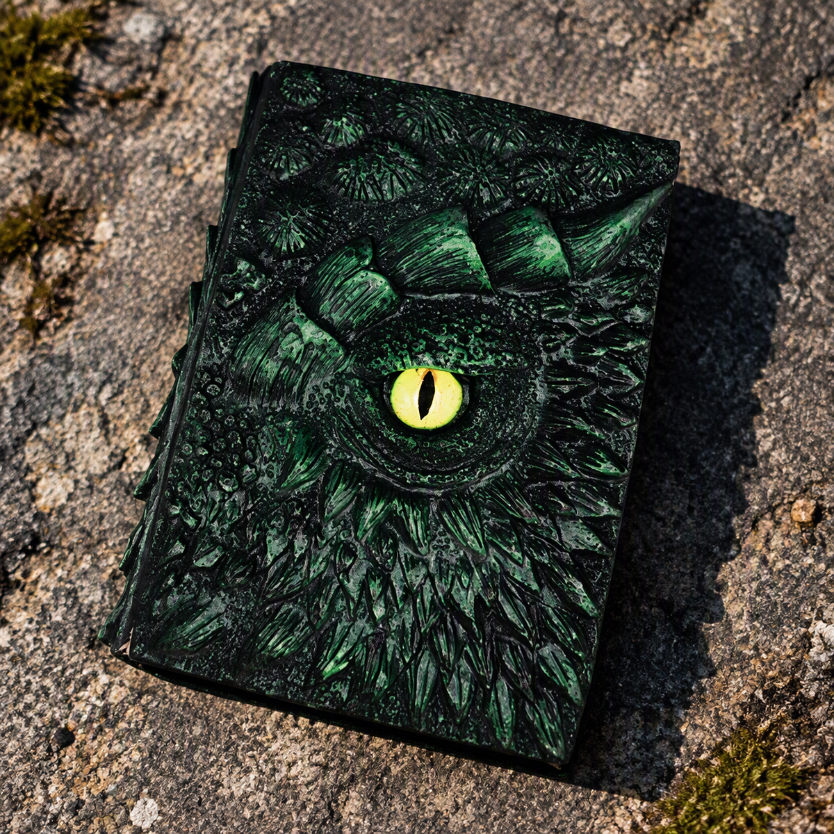 Dragon Eye Notebook 3D Embossed | Dnd Journal | Sketchbook | Diary